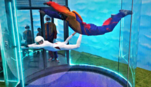 skydiving